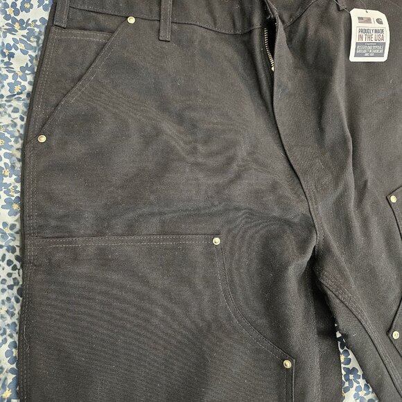 Carhartt Loose Fit Firm Duck Double-Front Utility Work Pant - Picture 9 of 11